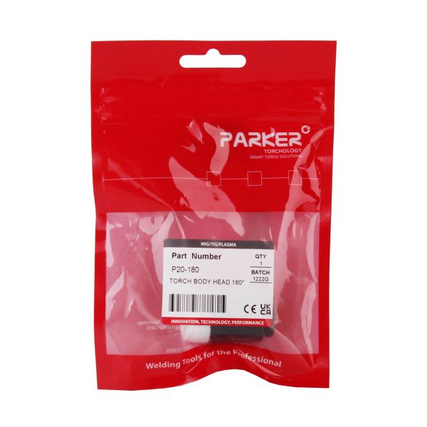 P20-180 Голова горелки Parker 180° для горелок SGT 150F / 200F / 225F (TIG)