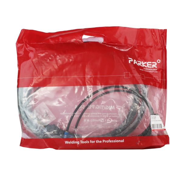PS5006-30 Шланговый пакет Parker в сборе 3 метра для полуавтоматических горелок с жидкостным охлаждением (MIG/MAG)