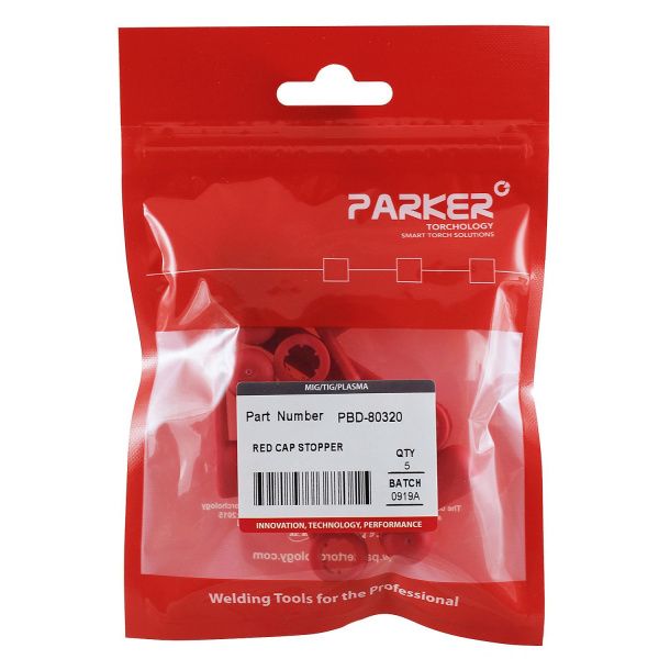 PBD-80320 Ограничитель красный на шланг возврата охлаждающей жидкости Parker (MIG/MAG)