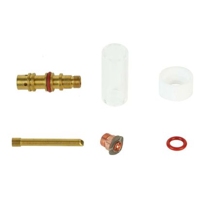 PGS171826P-32 Набор расходных частей Parker с соплом из кварцевого стекла 3,2 мм для горелок SGT 17 / 18 / 26 (TIG)