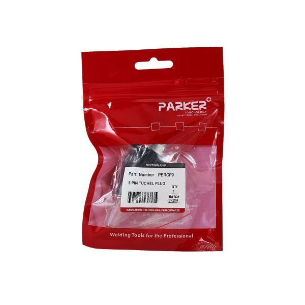 PERCP9 5-пиновая вилка Tuchel Parker под EWM, Lorch, Lincoln (TIG)