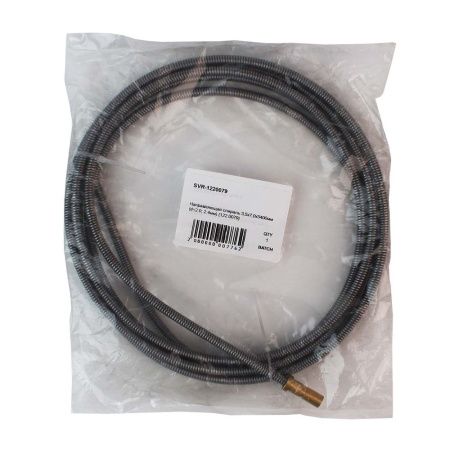 122.0079 Направляющий канал SVR 2,0-2,4 мм 3 метра (стальная спираль с латунным ниппелем без оплётки) (MIG/MAG)