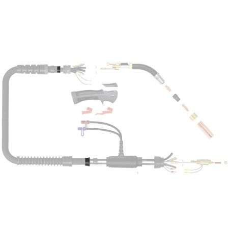 PT8010 Фиксатор брезентового покрытия Parker для горелок SGB / SB / MMB / DMB (MIG/MAG)