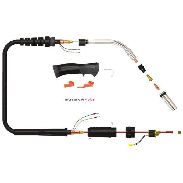 Сварочная горелка Parker SGB 360A (explosive view)