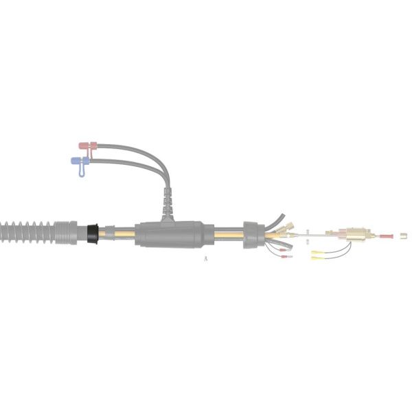 PT8009 Зажим брезентового покрытия Parker для горелок SGB / SB / MMB / DMB (MIG/MAG)