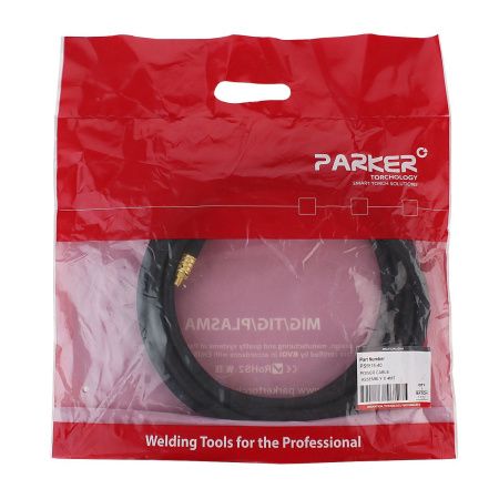 PS5515-40 Силовой кабель Parker 4 метра для полуавтоматических горелок с жидкостным охлаждением 555W / 605W (MIG/MAG)