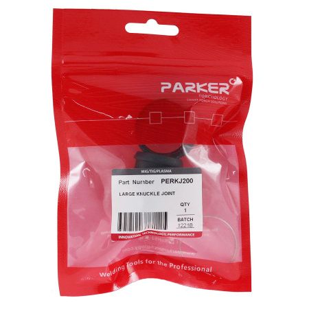 PERKJ100 Шаровое соединение с контргайкой Parker для аргонодуговых горелок SGT 9 / 17 / 20 / 225F / 250M / SGTCW 17 (TIG)