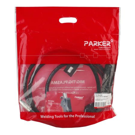 Сварочная полуавтоматическая горелка Parker SGA-LW 155A с облегчённым сварочным кабелем 5 метров (MIG/MAG)