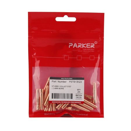 PSTB13N23 Цанга Parker укороченная для газовой линзы 2,4x30,5 мм (TIG)