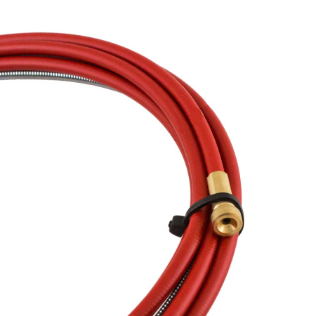 PB2524-30B Направляющий канал Parker 1,0-1,2 мм красный 3 метра (стальная спираль)