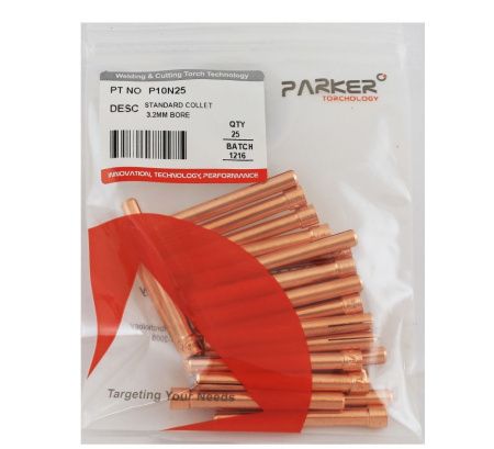 P10N25 Цанга Parker 3,2x50,0 мм (TIG)