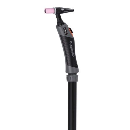 Сварочная аргонодуговая горелка Parker SGT 20S с 5-пиновым разъёмом EWM, Lorch, Lincoln, разъёмом с резьбой 1/4 BSP и системой One TIG 8 метров для TIG сварки в среде аргона