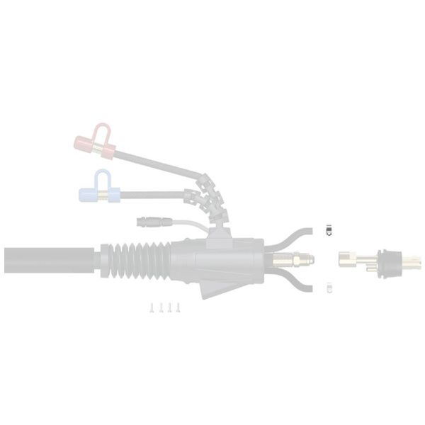 PB5041 Зажим шланга подачи охлаждающей жидкости Parker 8,7 мм (TIG)
