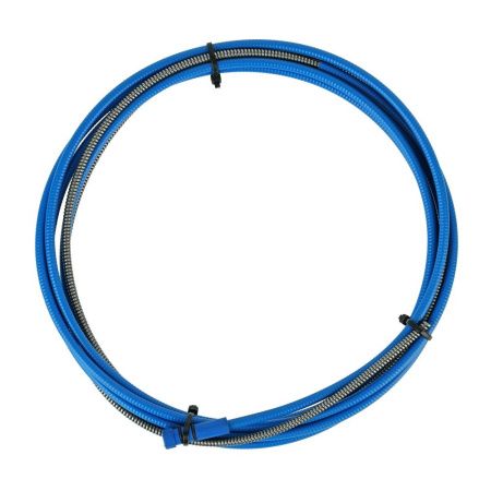 AM1535-30 Направляющий канал Arc 0,6-0,9 мм 3 метра (стальная спираль с литым ниппелем в синей оплётке) (MIG/MAG)