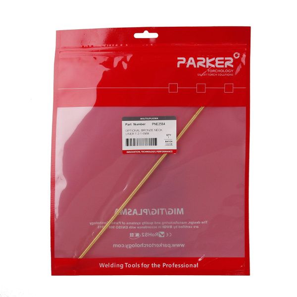 PNE2564 Спираль гусака Parker 1,2-1,6 мм для подачи алюминиевой проволоки (MIG/MAG)