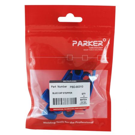 PBD-80310 Ограничитель синий на шланг подачи охлаждающей жидкости Parker (MIG/MAG)
