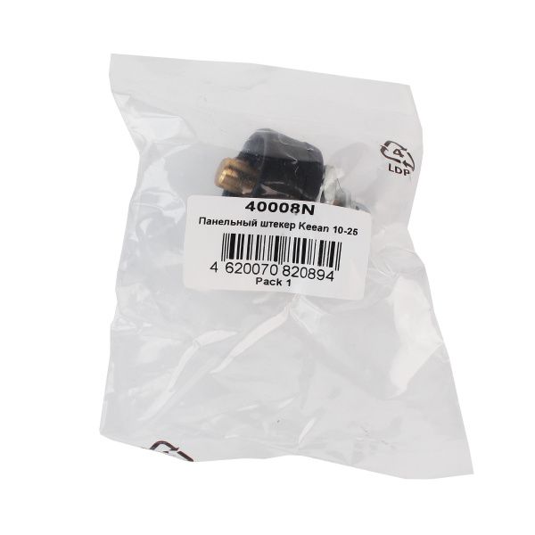 40008N Панельная вилка скрп 10-25 Keean с нейлоновым корпусом