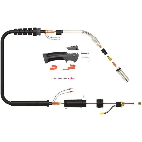 Сварочная горелка Parker LMB 360A (explosive view)