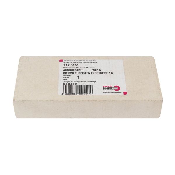 712.3151 Комплект оснащения вольфрамового электрода 1,6 мм для ABITIG 9-20 (pack)