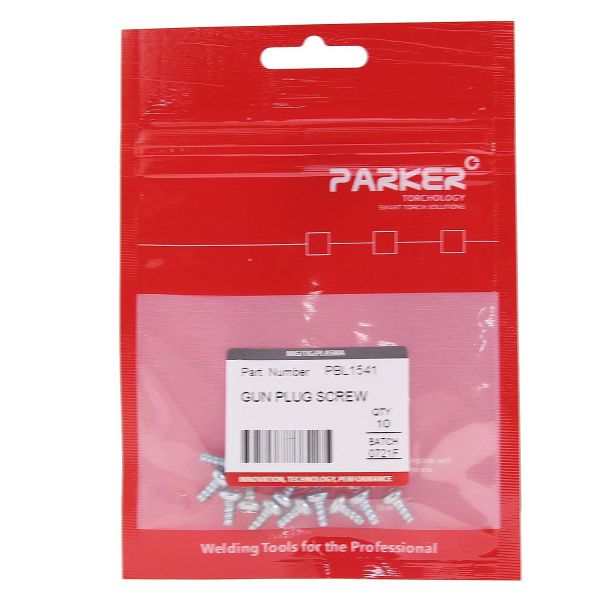 PBL1541 Винт корпуса разъёма Parker
для полуавтоматических и автоматических горелок с воздушным охлаждением (MIG/MAG)