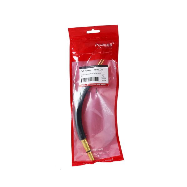 PPA5001S Гусак Parker 45° удлинённый для полуавтоматической горелки PN 500A (MIG/MAG)
