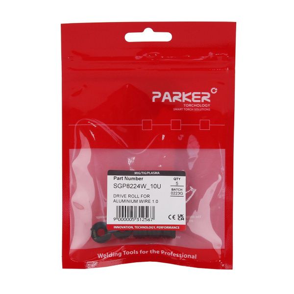 SGP8224W-10U Подающий ролик Parker
для алюминиевой проволоки ø 1,0 мм
 (MIG/MAG)