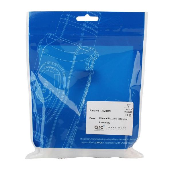 AM3CN Сопло коническое 14,0x68x2,25 мм для M3 (pack)