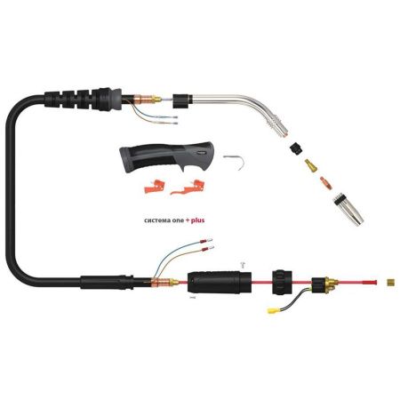 Сварочная полуавтоматическая горелка Parker SGB 240A 4 метра (MIG/MAG)