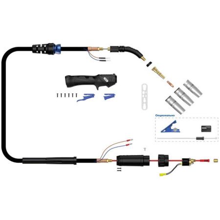 Сварочная полуавтоматическая горелка Arc M22 5 метров (MIG/MAG)