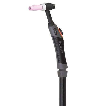 Сварочная аргонодуговая горелка Parker SGT 17 с разъёмом с резьбой 1/4 BSP и системой One TIG 4 метра для TIG сварки в среде аргона