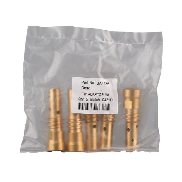 016.D155 Вставка под наконечник Uniarc М8 латунная 65,0 мм (MIG/MAG)