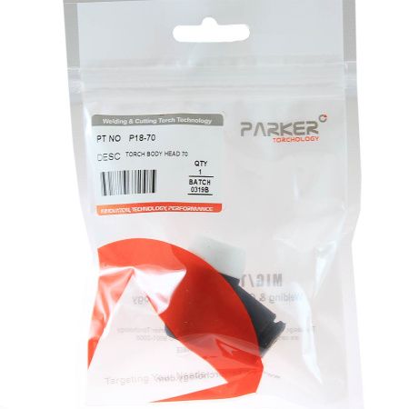 P18-70 Голова горелки Parker 70° для горелок SGT 150F / 200F / 225F (TIG)