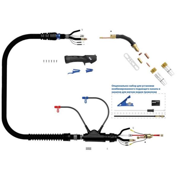 Сварочная полуавтоматическая горелка Arc M5W 3 метра (MIG/MAG)