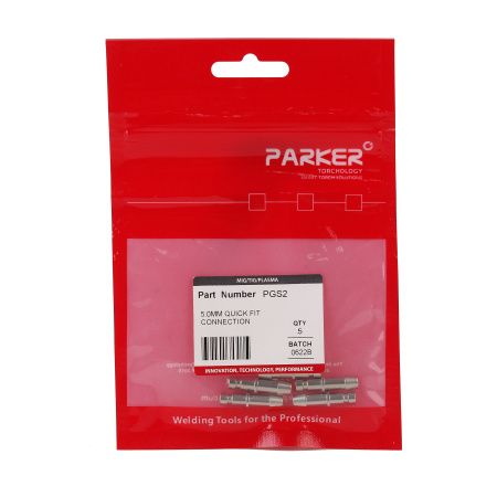 PGS2 Разъём подачи газа Parker c быстросъёмом 5,0 мм (TIG)