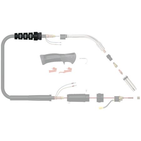 PG8016 Суппорт кабеля Parker для полуавтоматической горелки (MIG/MAG)