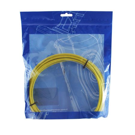 AM6SL-16-50 Направляющий канал Arc 1,6 мм 5 метров (стальная спираль с латунным ниппелем в жёлтой оплётке) (MIG/MAG)