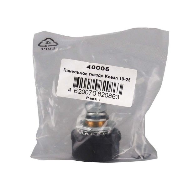 40005 Панельное гнездо Keean 10-25 (pack)