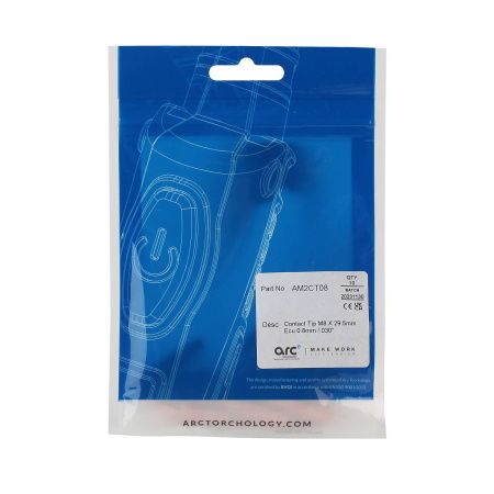AM2CT08 Контактный наконечник Arc М8 0,8 L29,5 ECu (MIG/MAG)