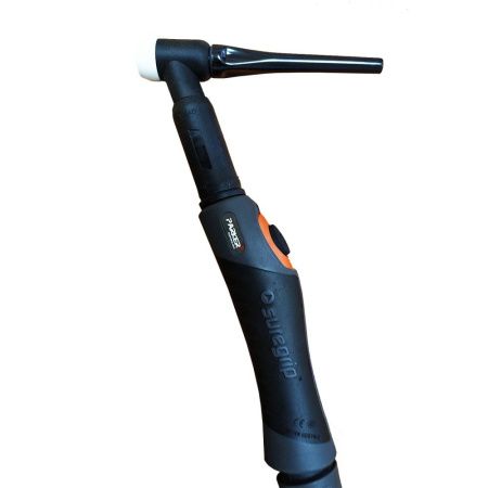 Сварочная аргонодуговая горелка Parker SGT 200F с гибким элементом гусака, головой SGT 18 8 метров для TIG сварки в среде аргона