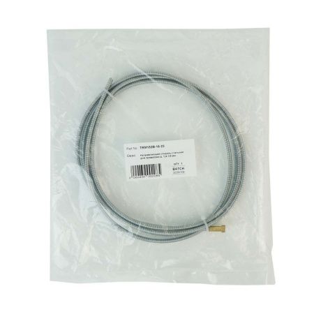 TRM152B-16-23 Направляющий канал TRM 1,4-1,6 мм 2 метра (стальная спираль с латунным ниппелем без оплётки)