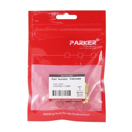 P45V44M Держатель цанги Parker с газовой линзой 3,0x22,0 мм (TIG)