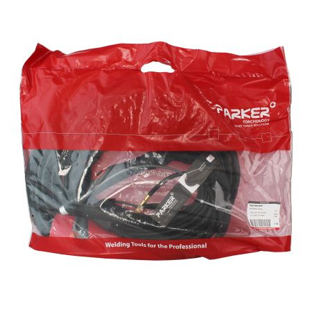 Сварочная аргонодуговая горелка Parker SGT 26 с разъёмом с резьбой 1/4 BSP и системой One TIG 8 метров для TIG сварки в среде аргона