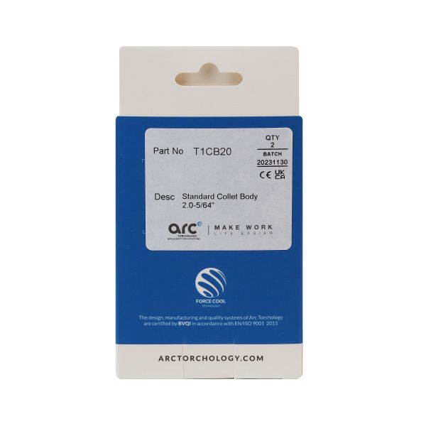 T1CB20 Цанга Arc 2,0x52,0 мм (TIG)