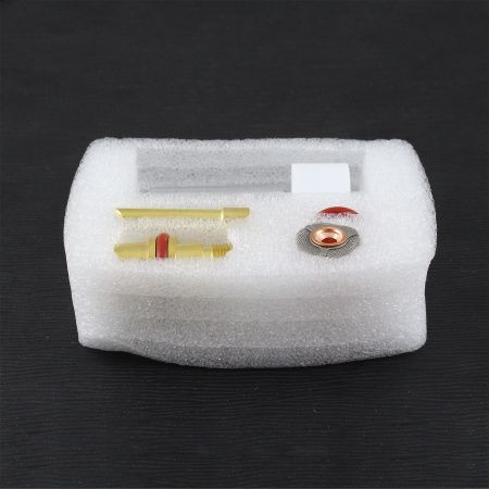 PGS171826P-32S Набор расходных частей Parker с соплом из кварцевого стекла (укороченный) 3,2 мм для горелок SGT 17 / 18 / 26 (TIG)