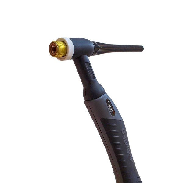 Сварочная аргонодуговая горелка Parker SGT 18FX с гибким гусаком 4 метра для TIG сварки в среде аргона