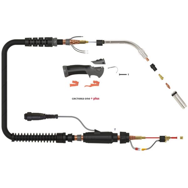 Сварочная горелка Parker MMB 360A (explosive view)