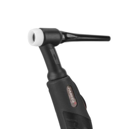 Сварочная аргонодуговая горелка Parker SGT 18FX с гибким гусаком, резьбой 1/4 BSP и системой One TIG 8 метров для TIG сварки в среде аргона
