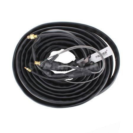Удлинитель Parker для аргонодуговых воздушных TIG горелок с системой One TIG c 2-пиновым разъёмом управления и быстросъёмом 8,9 мм 16 метров