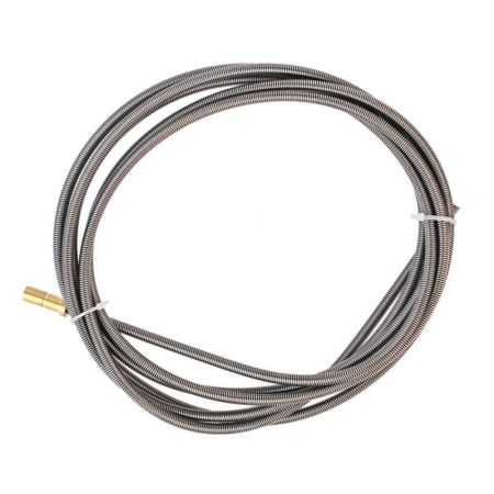 122.0083 Направляющий канал SVR 2,8-3,2 мм 3 метра (стальная спираль с латунным ниппелем без оплётки) (MIG/MAG)