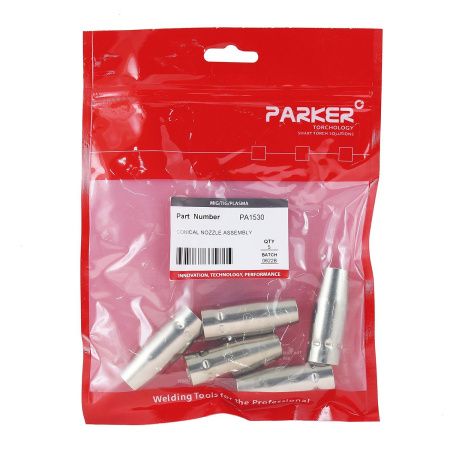 PA1530 Сопло газовое Parker коническое медное 12 мм для полуавтоматических горелок SGA-LW 155A / ABIMIG A 155LW / AT 155LW (MIG/MAG)